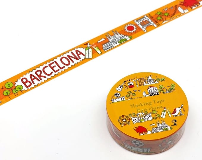 Washi tape - Barcelona - 15mm