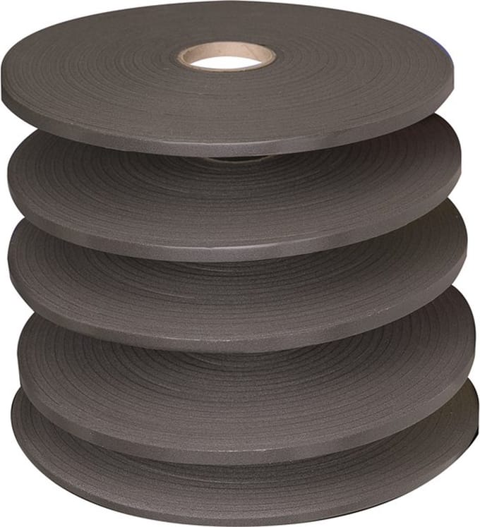 Bostik 30182571 PE FK Beglazingsband - Antraciet - 9 x 5mm x 50m