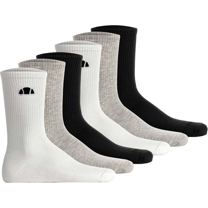 Ellesse Sokken ALACRE Crew Socks 6P Set van 6