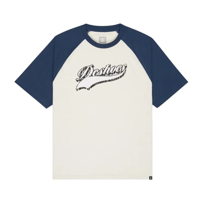 Dc Shoes Rugged Raglan T-shirt Met Korte Mouwen Wit S Man