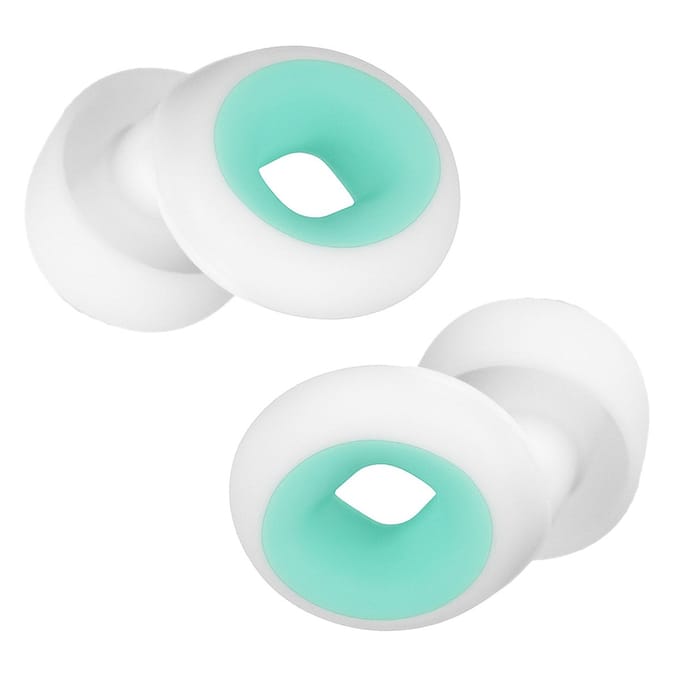 EarPlug - Oordoppen - Turkusowo-Białe - Silikon - Voor Slapen