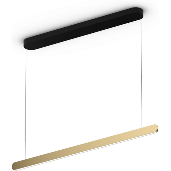 Occhio - Mito linear volo 100 Hanglamp - brons - variabel - met Occhio Air - table/wide