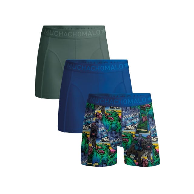 Muchachomalo Jongens Boxershorts - 3 Pack - Boys Onderbroeken