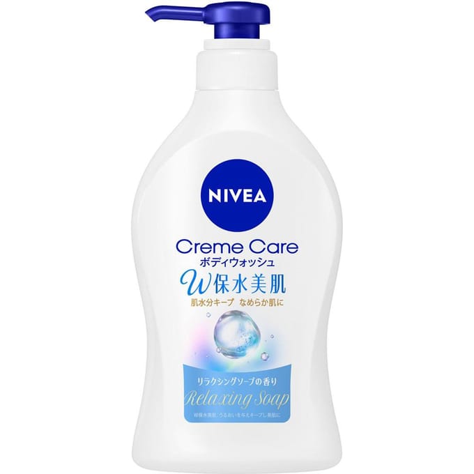 Nivea Japan - Cream Care Double Water Retention Body Wash Relaxing Soap - 470ml