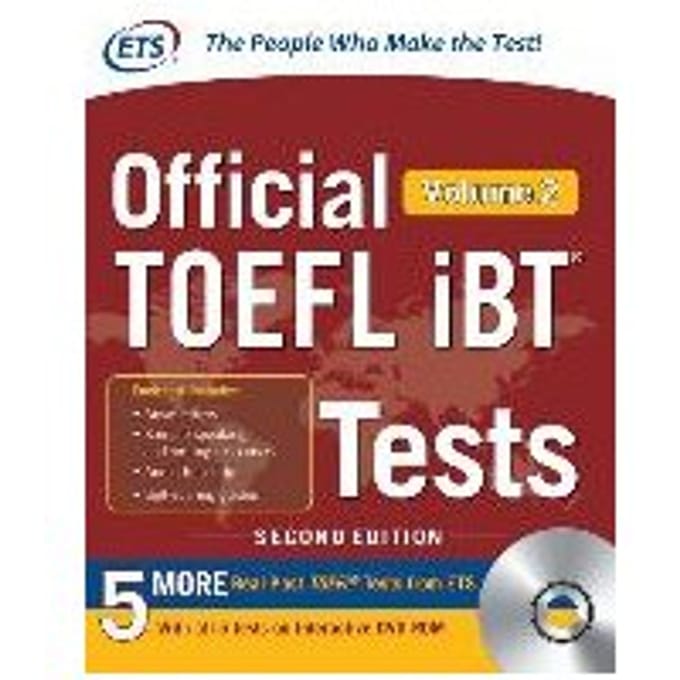 Official Toefl Ibt Tests Volume 2, Second Edition - Educational Testing Service