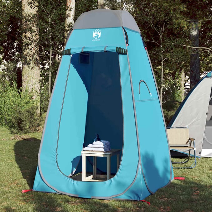 vidaXL - Privacytent - pop-up - waterdicht - blauw