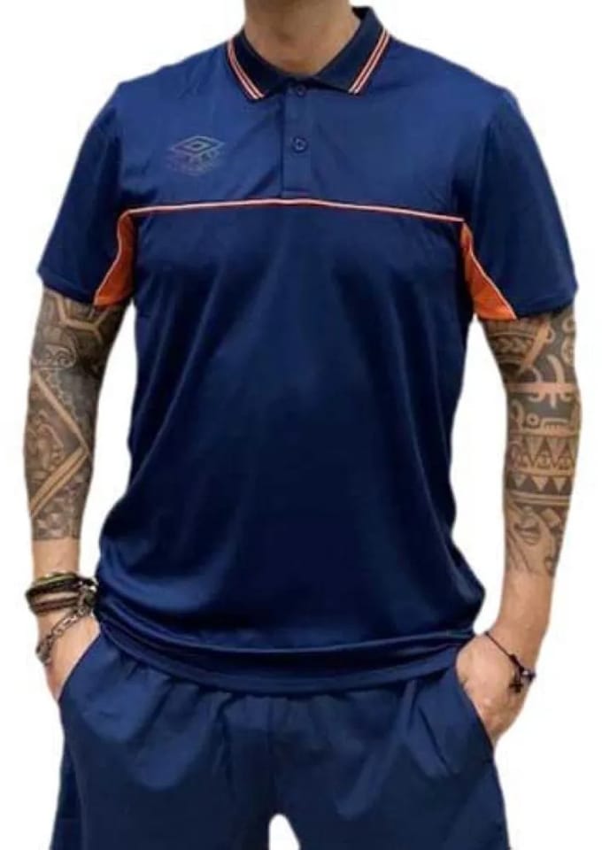 Umbro Pro Training Active Korte Mouw Poloshirt Blauw S Man,Vrouw