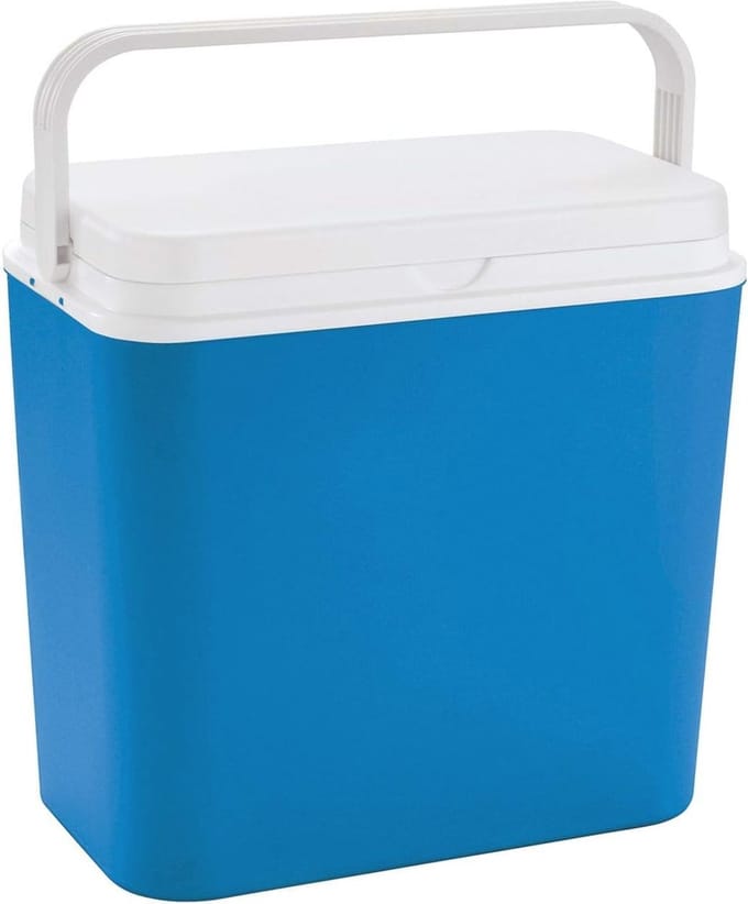 Koelbox 24 liter - Isolatiebox voor Picknick, Camping en Festivals - Tot 9 uur Koeling