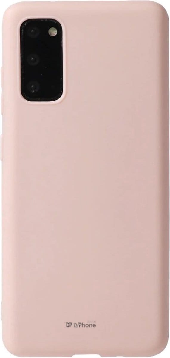 DrPhone SN4 - Siliconen hoesje - Cover - Geschikt voor de Samsung Galaxy S20 - Roze