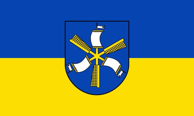 Vlag Haren 100x150cm