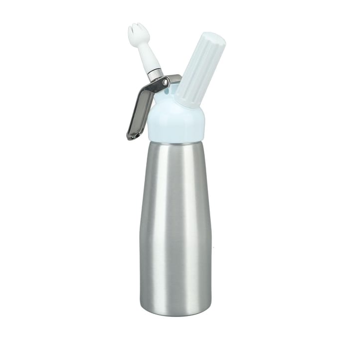 500ml Slagroomspuit RVS Professionele Slagroomdispenser Slagroommaker L white