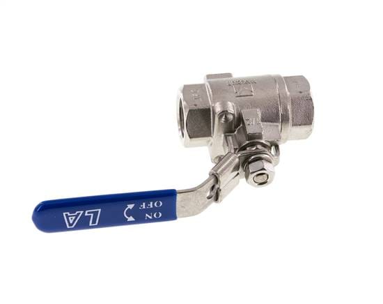 G 1/2 inch RVS Kogelkraan met Ontluchting - BL3SH-MVT-012