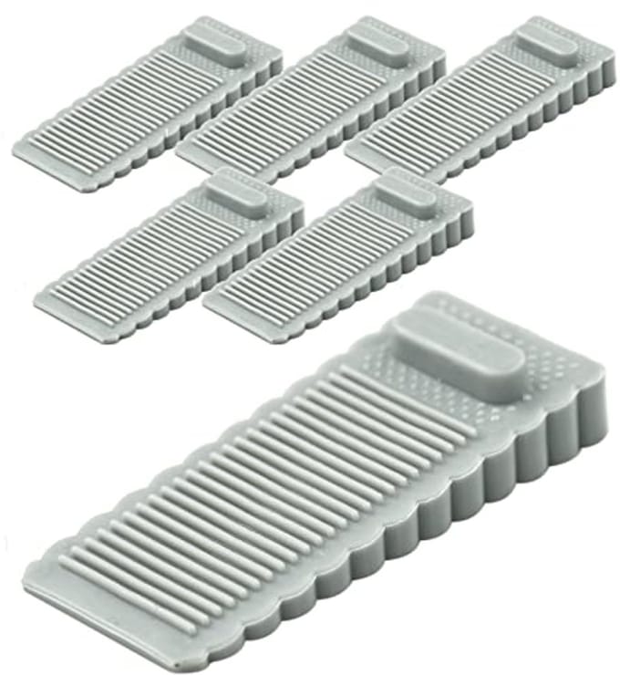 Doorstoppers set van 5 - Zware rubberen deurwiggen voor optimale demping en grip