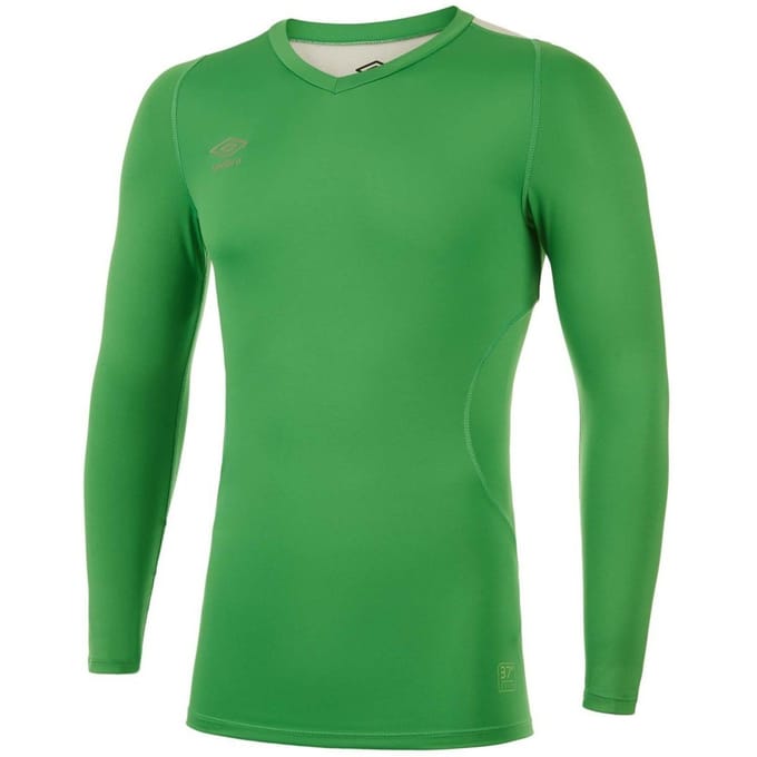 Umbro Heren Elite V Neck Base Layer Top (Smaragd)