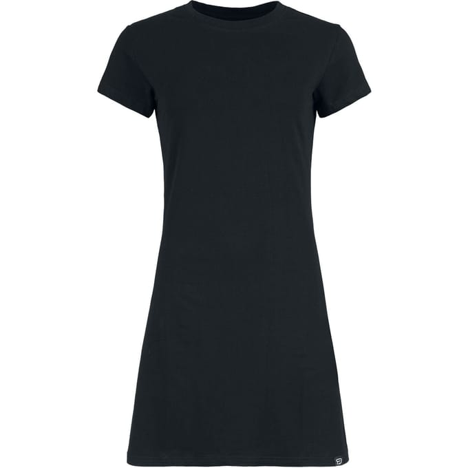 R.E.D. by EMP Mini-jurk - Basic T-shirtjurk - L tot XL - voor Vrouwen - zwart