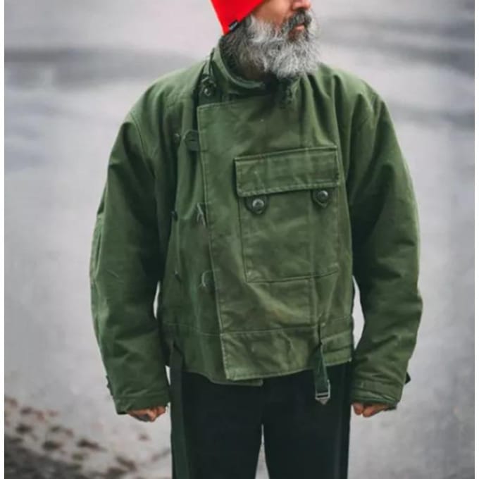 Nouvelles Vestes d'Automne et d'Hiver Vestes pour Homme Manteaux pour Homme L gray