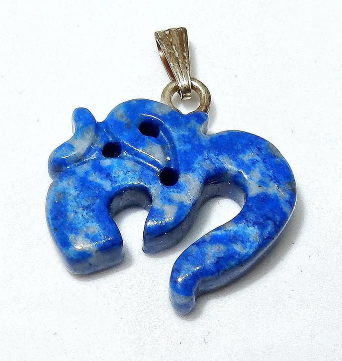 Ohm Hanger Lapis Lazuli