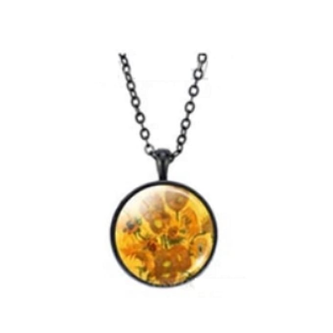 Hollandse Meesters ketting Vincent van Gogh Zonnebloemen