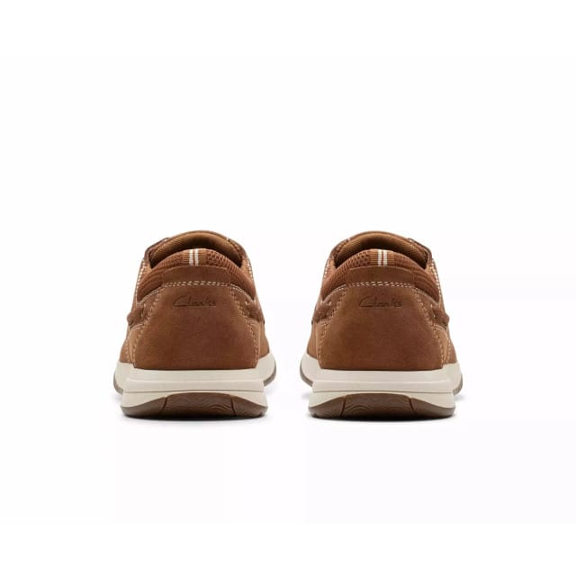 Clarks Sailview Lace - heren veterschoen - Bruin - maat 43 (EU) 9 (UK)
