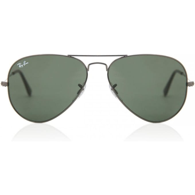 Ray Ban Rb3025 Aviator Large Metal W0879 Unisex Zonnebril Gunmetal/58