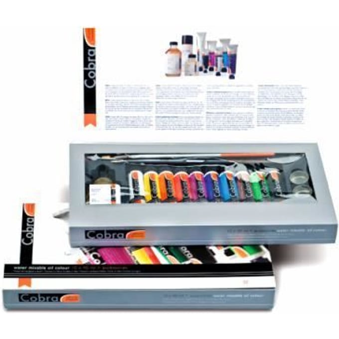 Cobra Artist Olieverf Geschenkverpakking 10 x 40 ml + Accessories