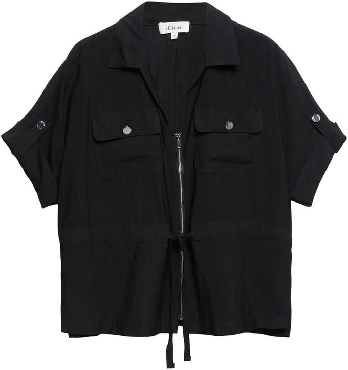 s.Oliver  Jackets Indoor Black Größe: 40 | Cropped-Jacken Outlet | Damen | Schwarz