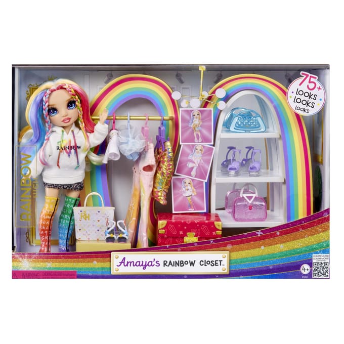 Rainbow High - Amaya's Rainbow Closet Playset - Kleurrijke Opbergoplossing