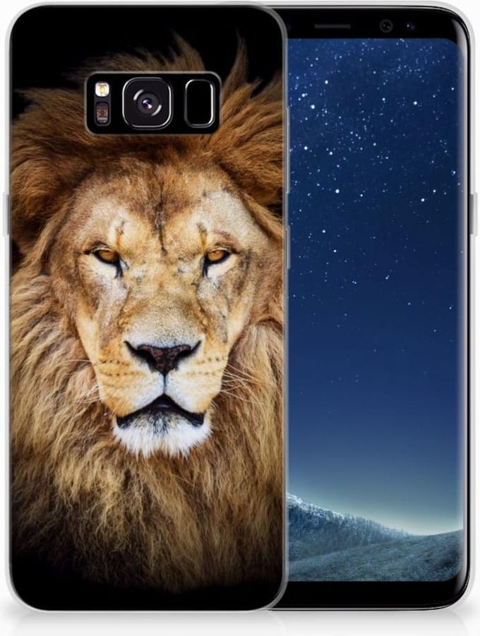 Samsung Galaxy S8 TPU Hoesje Leeuw
