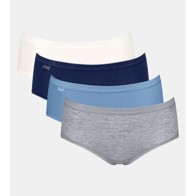 Sloggi Basic+ midi 4-pack multi-colour v017