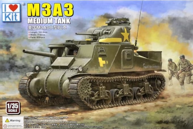 Trumpeter Modelbouwpakket Militaire voertuigen - 63517 M3A3 Medium Tank Plastic - 1:35 - Modelbouw
