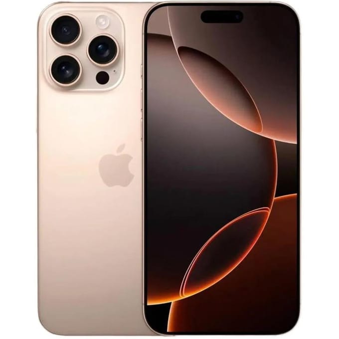 Apple iPhone 16 Pro Max (Version Chine) - Double SIM, pas d'eSIM, 8+256 Go titane du désert