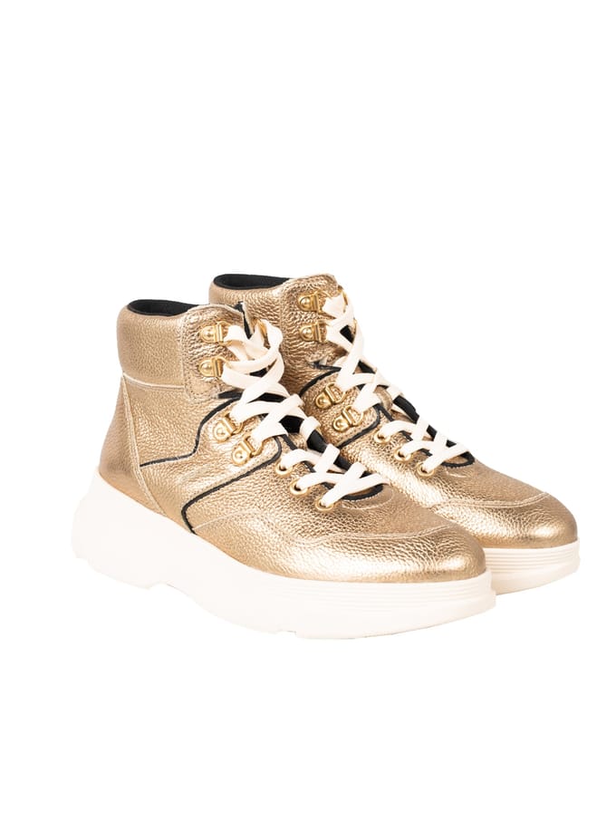 Geox Sneakers D Macaone B Vrouw goud