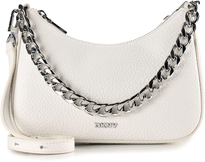 DKNY schoudertas handtas Jenna Demi Crossbody Bag Marshmallow wit