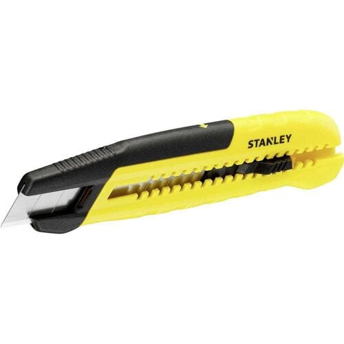 Stanley Quick Snap Serie - Mes met Afbreekmesjes - 18mm - Ergonomisch Handvat