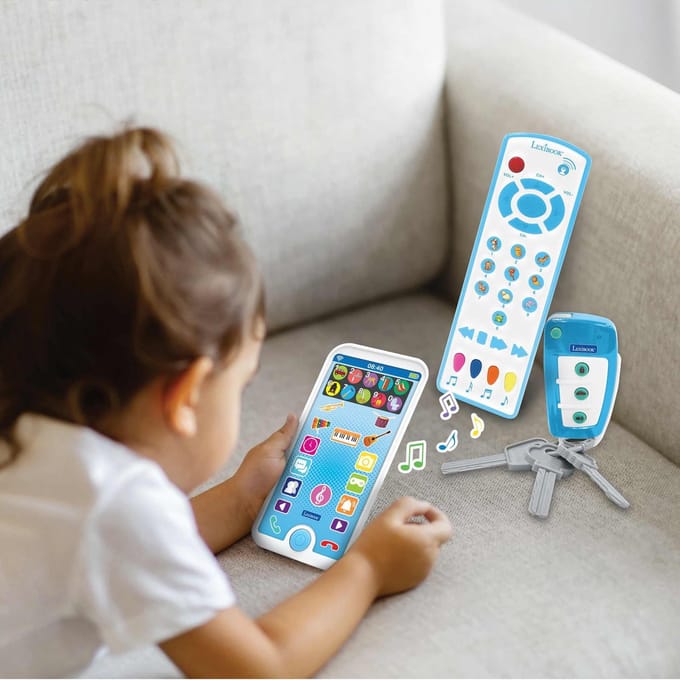Educational Cell Phone, afstandsbediening en Keychain