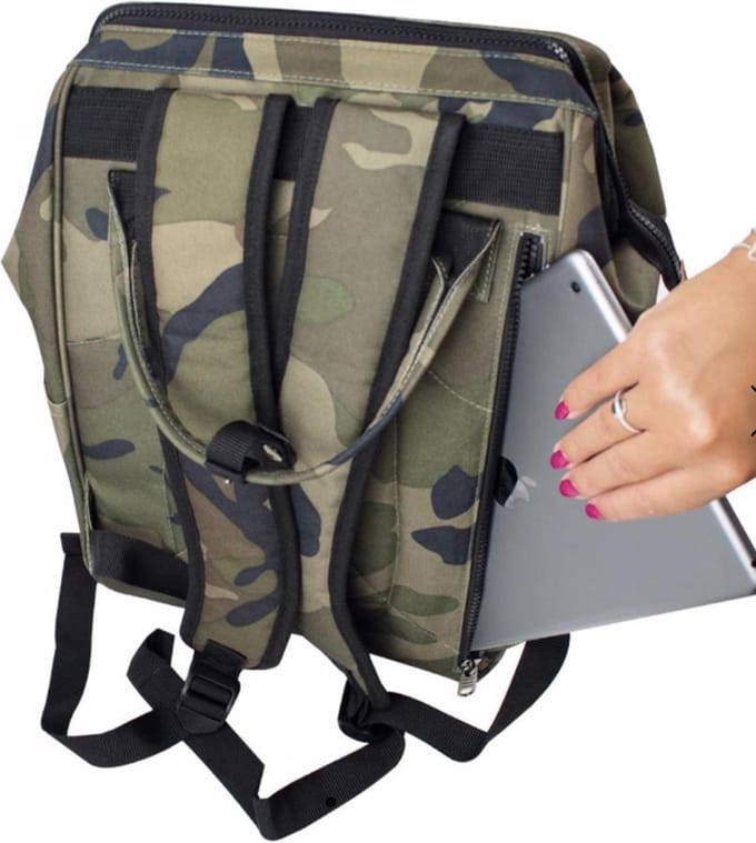 Gruww - Backpack met 13 inch laptopvak - Indigo blue