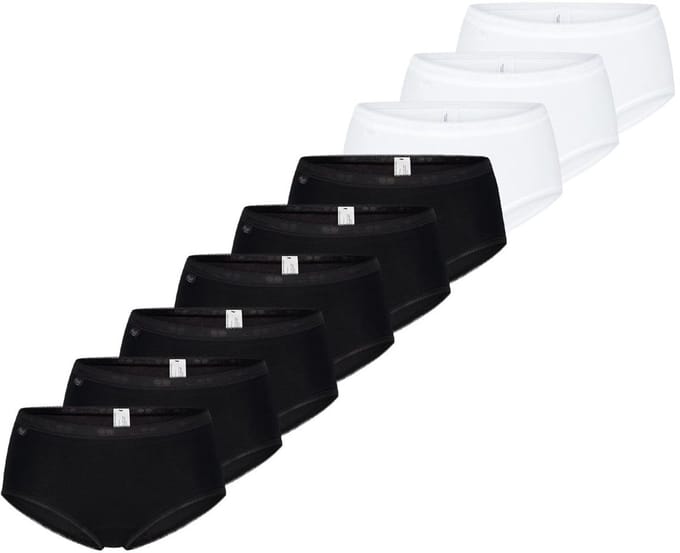 sloggi Dames midi slip 9 pack Basic+