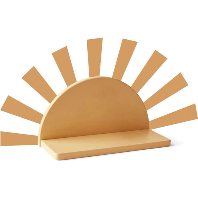 Kids Concept wandrek cirkel zon geel