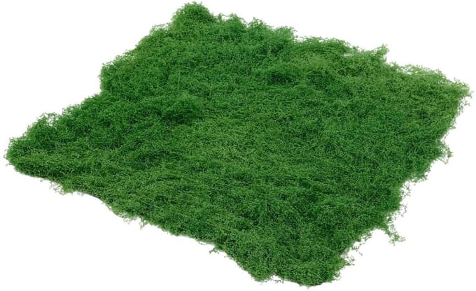 Kunstmos Gazon - Decoratief Gras - Mini Tuinieren - Levensgetrouw Design - 50x50x4 cm - Groen