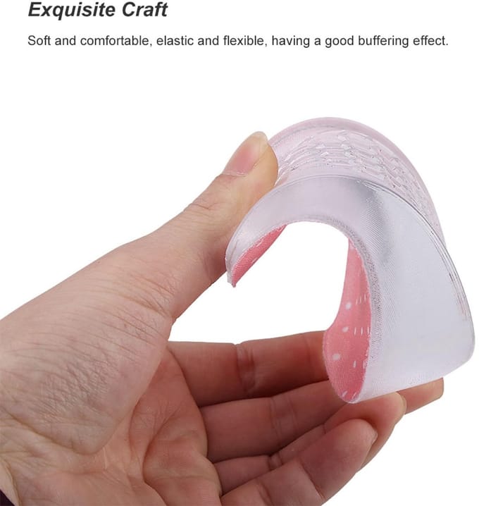 Dailygoods- Inlegzool Zelfklevend - Siliconen Gel - Hielsteun