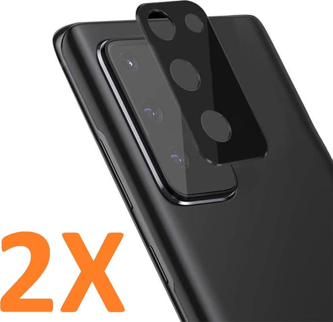 Camera Lens Glass Protector - beschermer Geschikt voor: Samsung Galaxy A03s - 2X