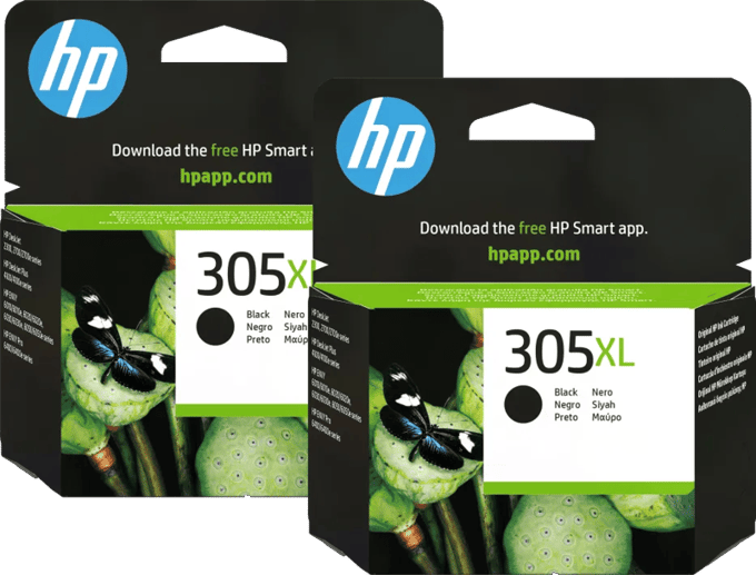 HP 305XL Cartridge Zwart (2 stuks)