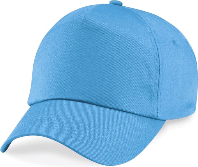 Beechfield Original 5 panel cap B10 - Surf Blue - One size