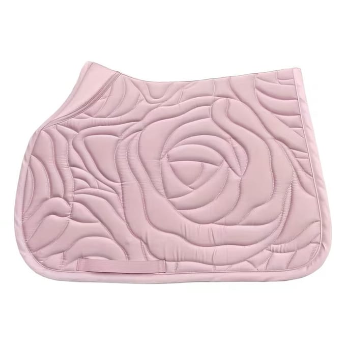 Zadeldekje - roze - bloemen - full - veelzijdigheid - stopkussen - sjabrak