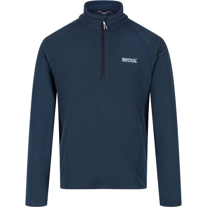 Regatta - Geweldige Outdoors Heren Kenger Half Zip Honeycomb Fleece (Maanlicht Denim)
