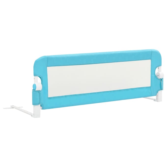 vidaXL Bedhekje peuter 120x42 cm polyester blauw
