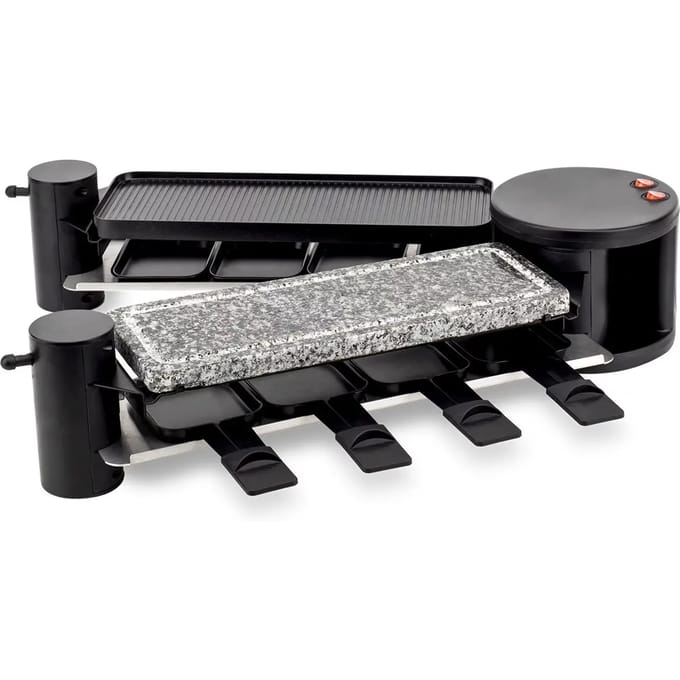 4 in 1 raclette apparaat H.Koenig Convivial Design