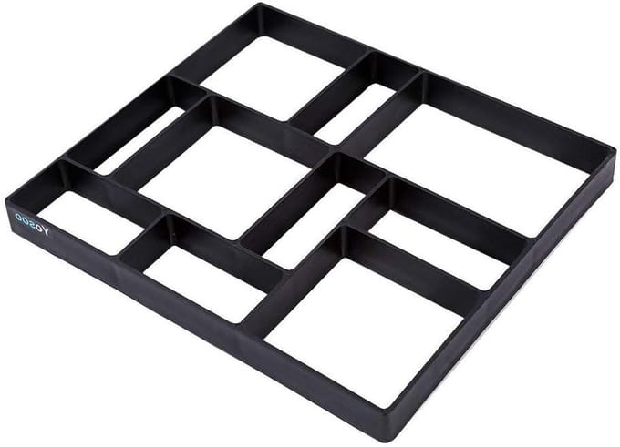 Schimmel voor paden en loopbruggen - 10 Grid - Herbruikbare plastic maker voor betonnen paden - Tuin DIY tool