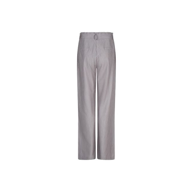 Lofty Manner Broek Trouser Nienke Pk34 533 Grey White Dames Maat - S