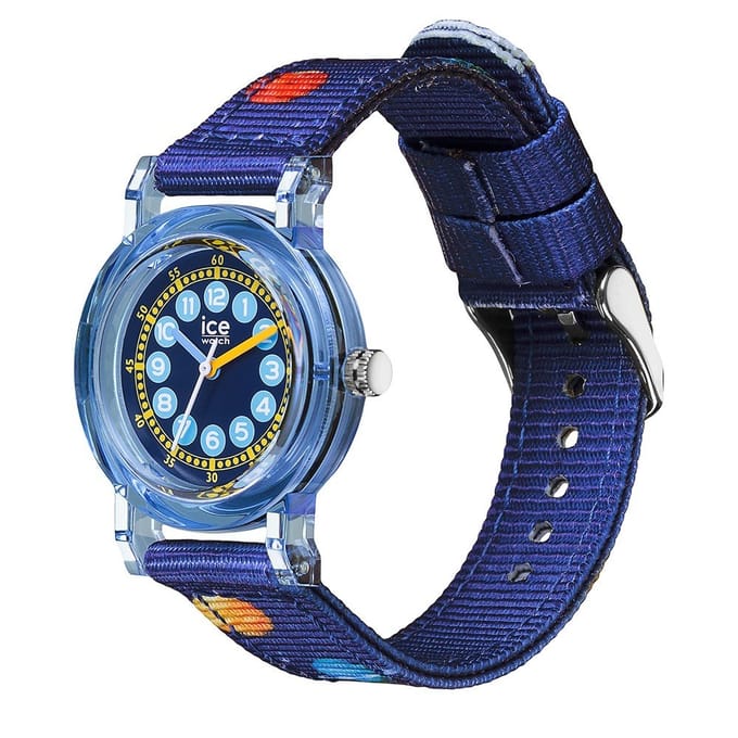 Ice Watch ICE learning - Blue space 024500 Horloge - Nylon - Blauw - Ø 28 mm